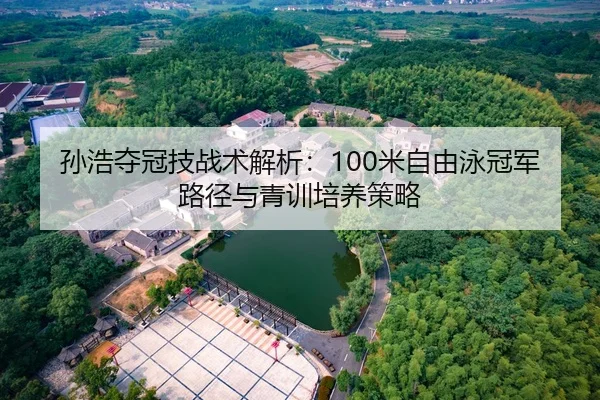 孙浩夺冠技战术解析：100米自由泳冠军路径与青训培养策略